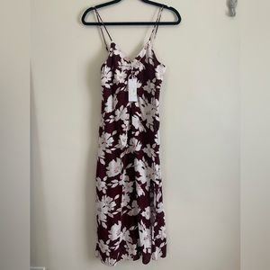 floral midi dress